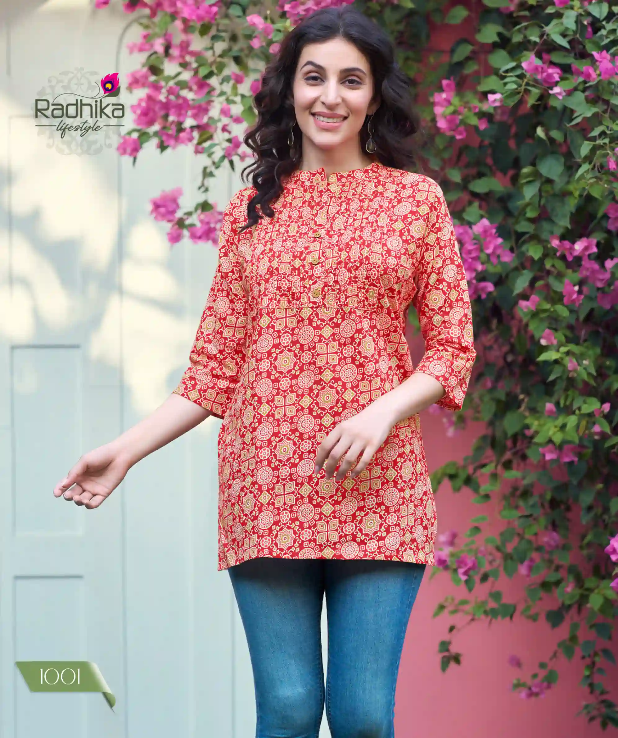 Radhika Lifestyle Summer Shine Vol 1 Pure Heavy Cotton Wholesale Kurtis Catalog